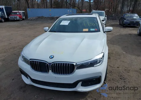 2017 BMW 740I xDrive from USA, damaged, VIN WBA7E4C38HGV23408